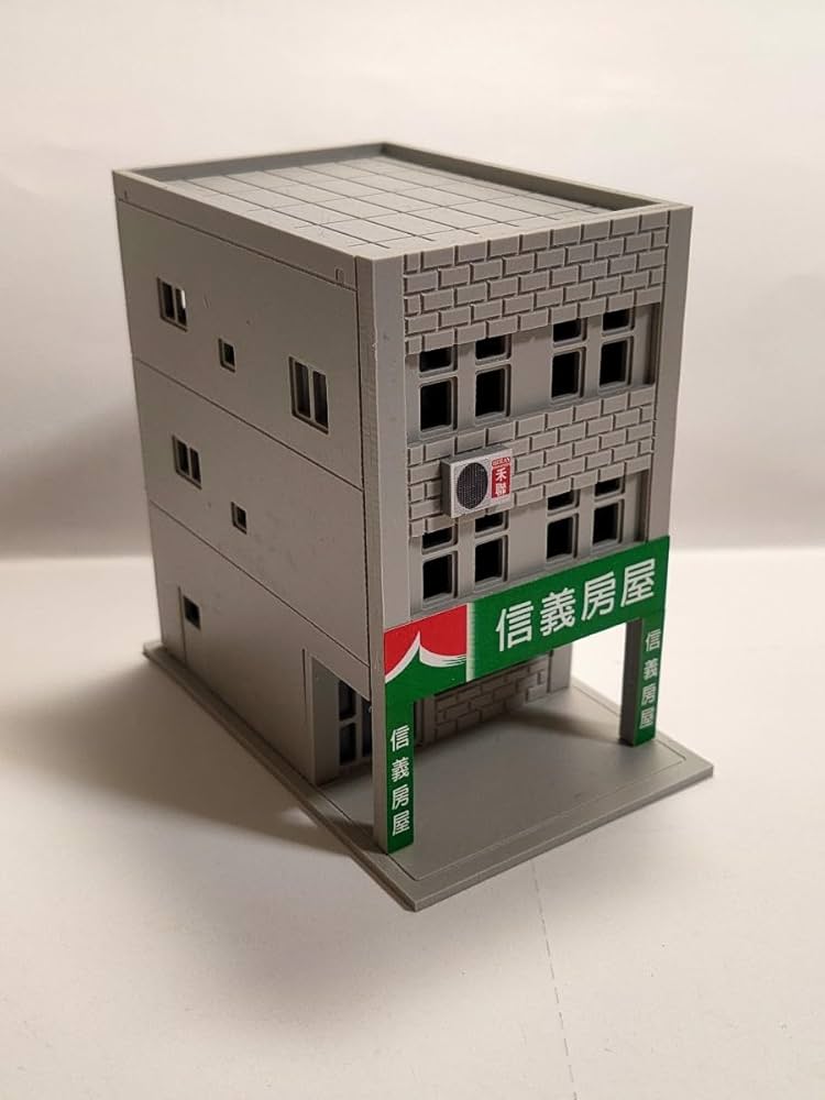 Amazon | 台湾 信義房屋 不動産店 Nゲージサイズ ストラクチャー